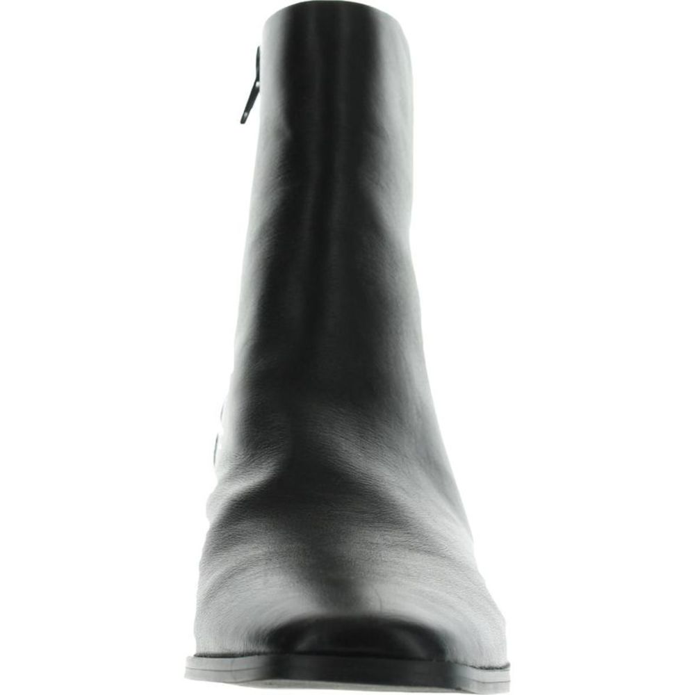 DV By Dolce Vita Womens Lustry Black Leather Zipper Ankle Boots Shoes NWT - Picture 4 of 4